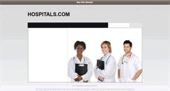Desktop Screenshot of hospitals.com